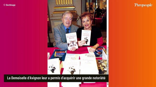 Mort de Frédérique Hébrard (La Demoiselle d'Avignon), quelques mois après son célèbre mari...