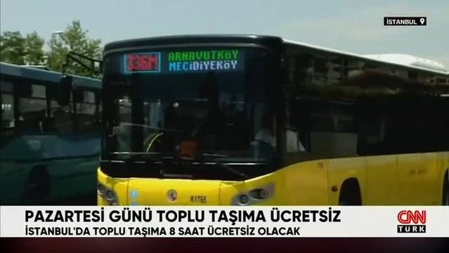 2023 - 2024 eğitim - öğretim yılının ilk ders gününde İstanbul'da toplu taşıma 8 saat ücretsiz olacak