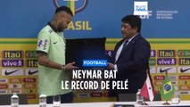 Football : Neymar surpasse la légende du roi Pelé