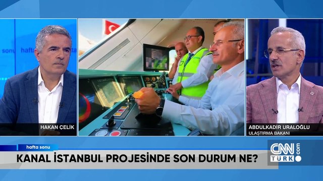 Ulaştırma ve Altyapı Bakanı Abdulkadir Uraloğlu, merak edilen tüm soruları Hafta Sonu’nda yanıtladı
