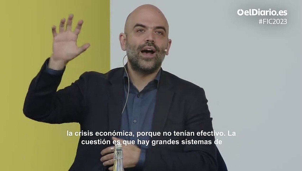 Roberto Saviano, autor de 'Gomorra': "Europa se...