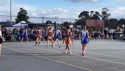 2023 LVFNL A-grade netball grand final - third quarter