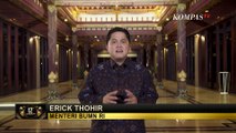 Harapan Erick Thohir untuk KompasTV: Selalu Jadi Media yang Jujur dan Menyuarakan Kebenaran