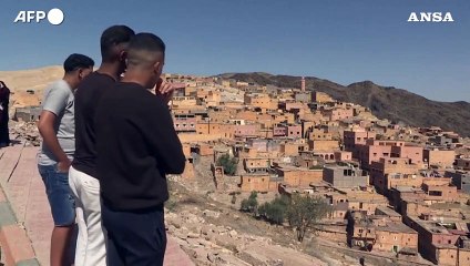 Terremoto in Marocco, danni nel villaggio di Moulay Brahim: epicentro del sisma