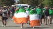 Irlande - Les fans du XV du Trèfle en forme avant le match face à la Roumanie