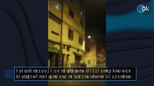Así se derrumba un edificio en Marrakech como un castillo de naipes por el terremoto en Marruecos