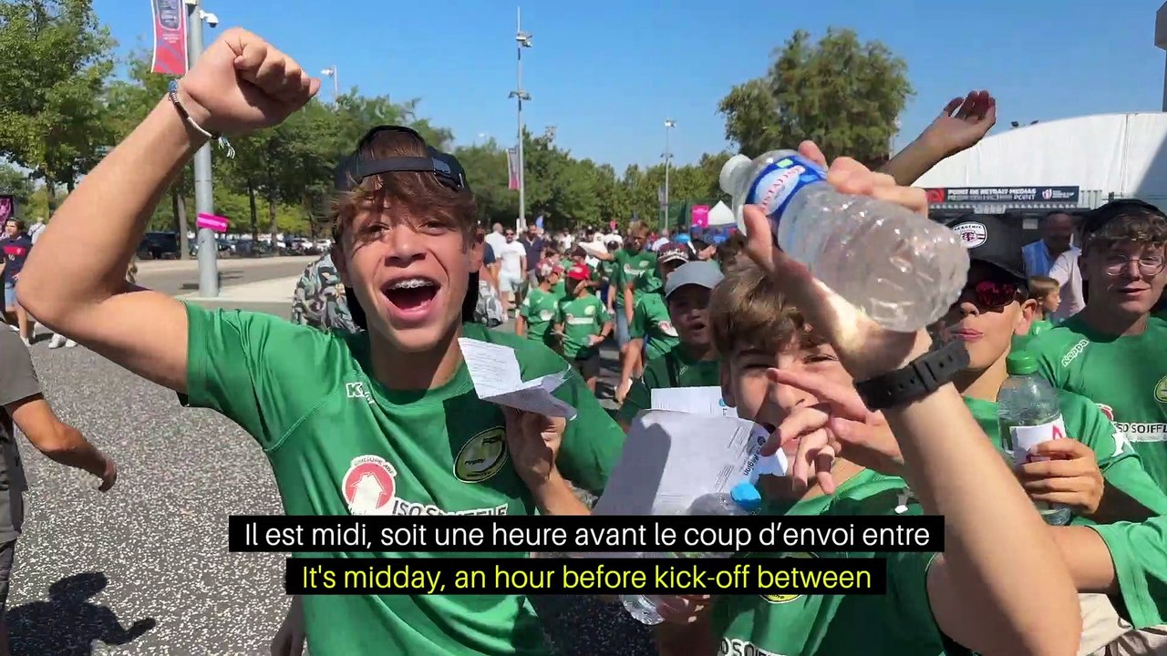 Coupe du Monde de rugby : Des supporters du monde entier à Geoffroy-Guichard