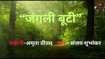 A Unique Love story -JANGALI BOOTI  by Amrita Preetam एक अनोखी प्रेम कहानी