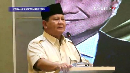 Momen Prabowo Subianto Cerita Elite yang Suka Lompat Sana Sini