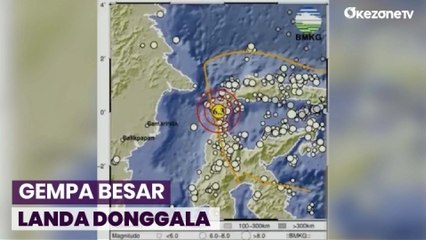 Breaking News! Gempa Besar Magnitudo 6,3 Landa Donggala
