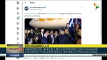 Presidente de Venezuela, Nicolás Maduro, arriba a Shanghái