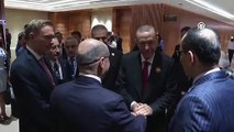 Cumhurbaşkanı Erdoğan, Almanya Başbakanı Scholz'u kabul etti