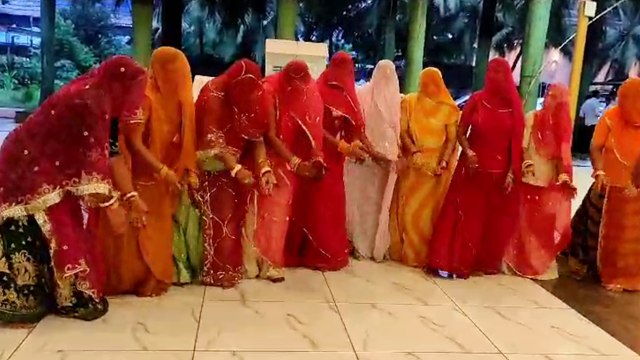 मारवाड़ी कानुडा गीत गरबी: मुंबई भायंदर (LIVE) - Marwadi Dance, Kanuda Geet 2023 - Krishna Janmashtami 2023 - Rajasthani LOKGEET