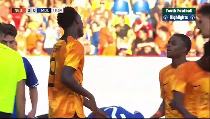 Netherlands vs Moldova 3-0 Highlights  U21 Euro Qualification 08-09-2023
