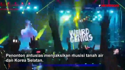 Weird Genius Sukses Hangatkan Malam di LMAC Music ForAll Fest