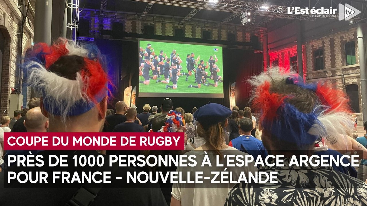 1000 spectateurs à l'espace Argence pour la victoire des Bleus face aux All Blacks
