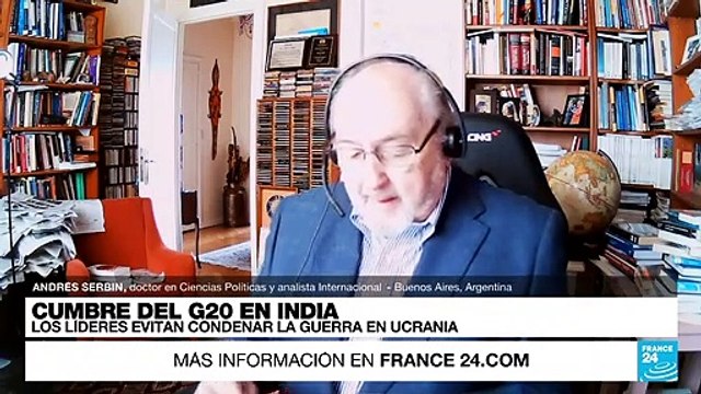 Andrés Serbin: Estamos en un escenario en el que la política opaca otros temas en la cumbre del G20
