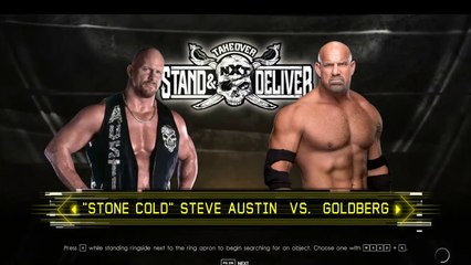 WWE STONE COLD vs GOLDBERG