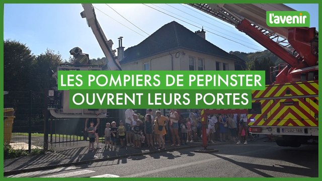 Portes ouvertes aux pompiers de Pepinster