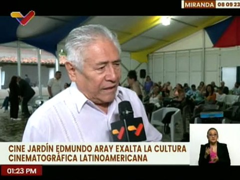 Cine Jardín de PDVSA La Estancia proyecta películas mexicanas como impulso a la descolonización