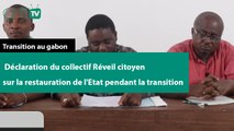 [#Reportage] Déclaration du collectif Réveil citoyen sur la restauration de l'Etat pendant la transition