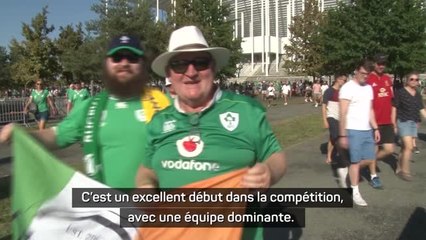 Irlande - Les supporters satisfaits de "l'excellent début" du XV du Trèfle