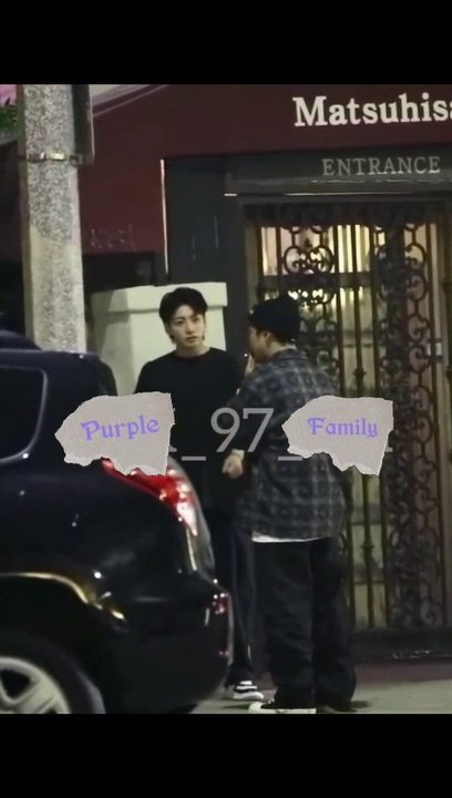 Jungkook Smoking in LA video