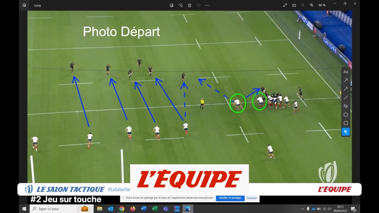 Le Salon Tactique, le replay du 9 septembre - Rugby - CM 2023 - Vidéo ...