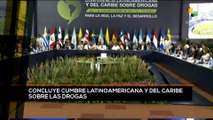 teleSUR Noticias 15:30 09-09: Concluye Cumbre Latinoamericana y del Caribe sobre Drogas