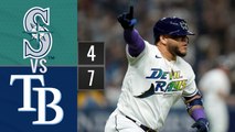 Resumen Marineros de Seattle vs Rays de Tampa Bay MLB 08-09-2023