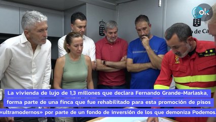 El pisazo de 1,3 millones de Marlaska lo rehabilitó un fondo de inversión de los que demoniza Podemos