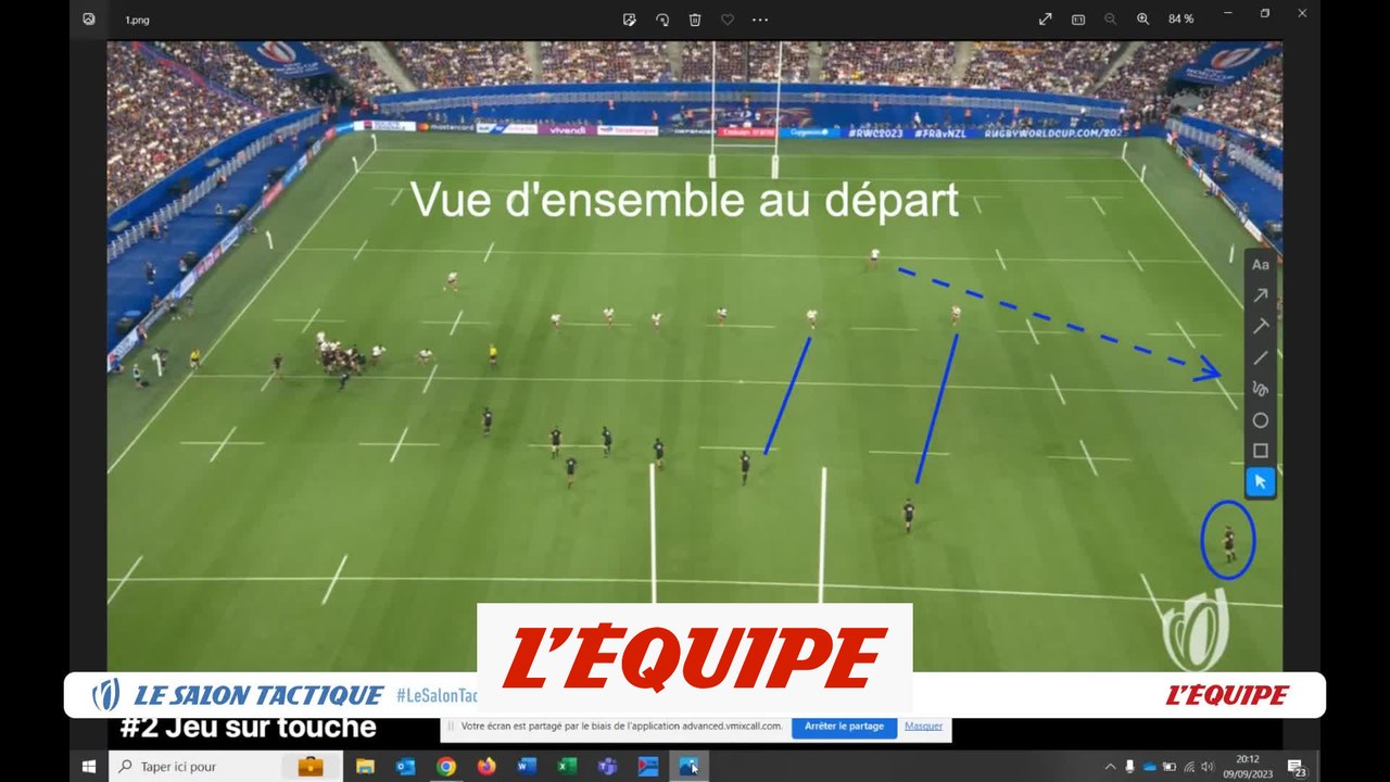 Des Bleus en difficulté en défense ? - Rugby - Le salon tactique ...