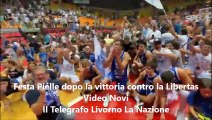 Festa Pielle per la vittoria contro la Libertas (Video Novi)