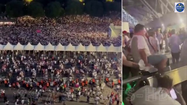 BREAKING NEWS: CHAOS for thousands of England and Argentina rugby fans as they face crushes and long queues in a rush to get inside the Stade Velodrome in Marseille ahead of kick-off at Rugby World Cup