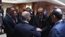 Cumhurbaşkanı Erdoğan, Almanya Başbakanı Scholz'u kabul ettiScholz görüşmeye 