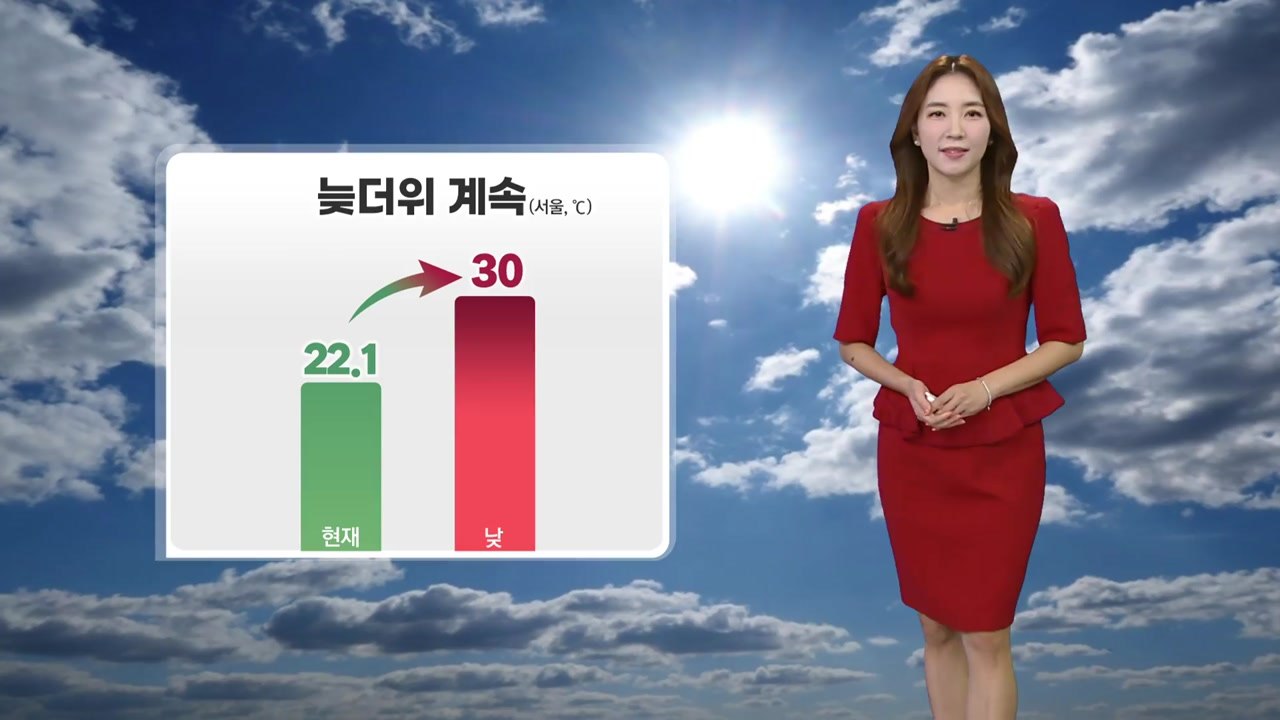 [날씨] 아침엔 초가을 날씨...낮엔 늦더위 이어져 / YTN