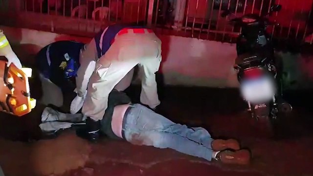 Motociclista fica ferido em acidente de trânsito na Av. Piquiri