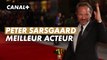 Réactions de Peter Sarsgaard, Coupe Volpi du meilleur acteur pour le film Memory à la Mostra 2023