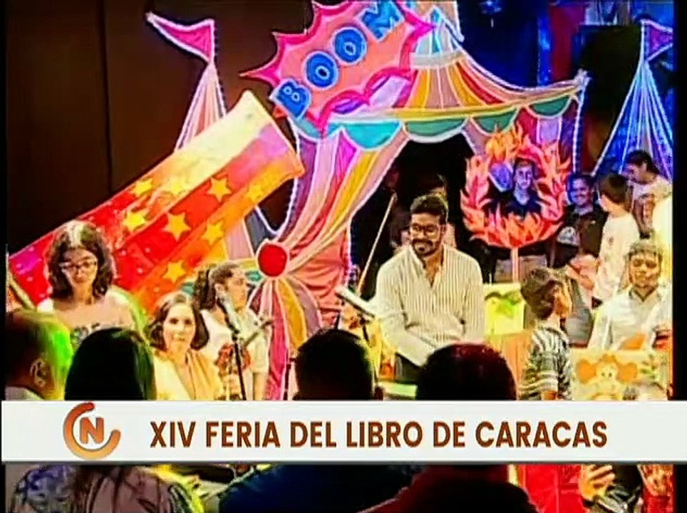 Dan inicio a la XIV Feria del Libro de Caracas 2023, con la inauguración del pabellón infantil