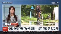 [일요와이드] 휴일 한낮 30도 안팎 더위…중북부·제주 비 조금