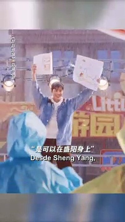 [SUB ESPAÑOL] 230909 Sunshine By My Side weibo update - Detrás de escenas con Xiao Zhan