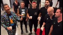 Gabbani, il concerto nella sua Carrara: serata show con Andrea Bocelli / Video