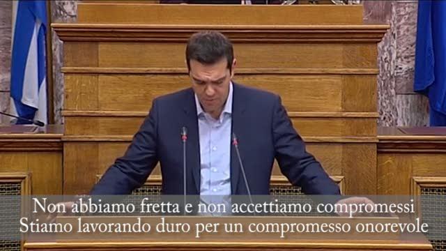 Tsipras: La Grecia non ha fretta e non accetterà compromessi