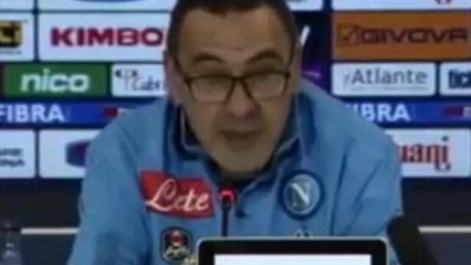 Napoli, Sarri: «Con l'Europa League avremmo diritto al posticipo»