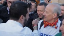 Roma, Salvini e Tosi si danno il cinque