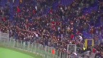 I  tifosi della Roma tornano in curva per contestare la squadra