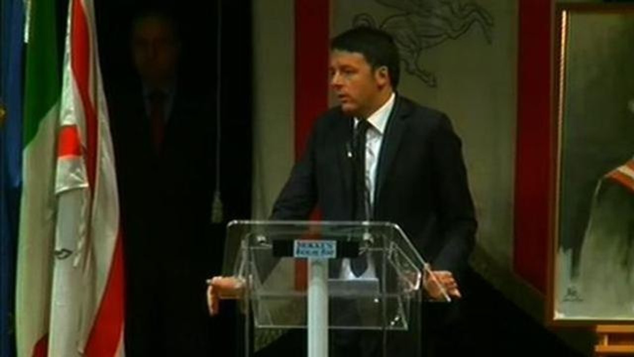 Renzi ricorda Luca De Filippo: «Grande maestro»