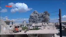 Siria, bombardamenti su Homs da parte dei jet russi