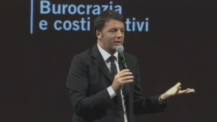 Renzi: «Abbassare le tasse è giusto, non è di destra o sinistra»