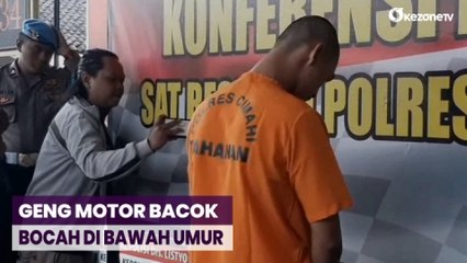 Kawanan Geng Motor di Cimahi Bacok Bocah di Bawah Umur